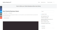 Desktop Screenshot of biznizstartupkit.com
